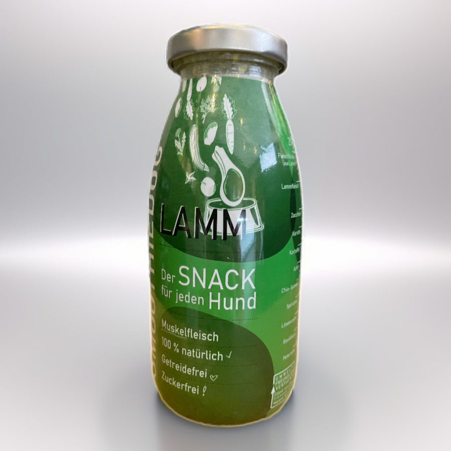 Hundesmoothie Lamm