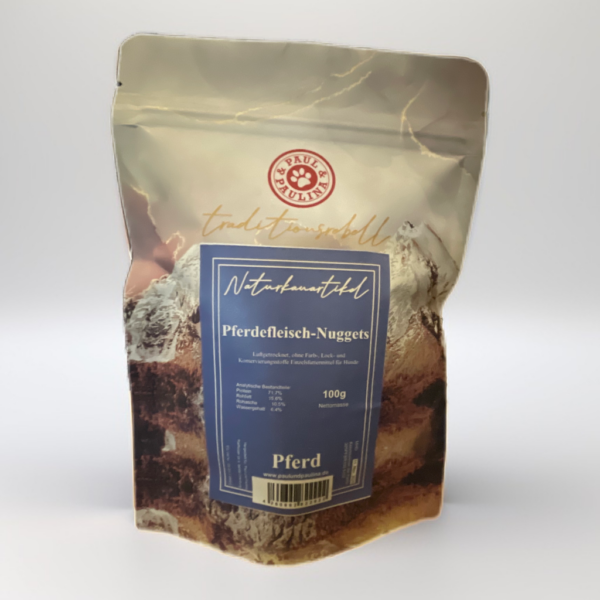 Pferdefleischnuggets luftgetrocknet